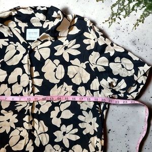 Men’s black Cactus Man w/ cream Hawaiian floral  really cool summer vibe…